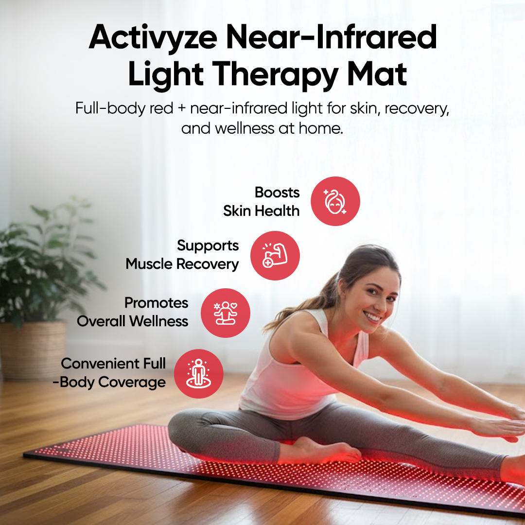 ReviTherma Near-Infrared Light Therapy Mat for Full Body