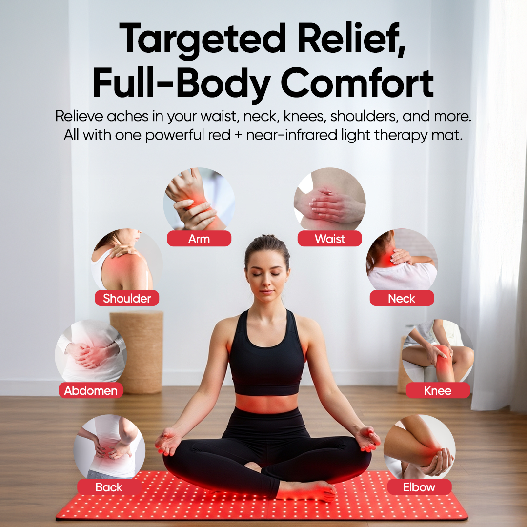 ReviTherma Near-Infrared Light Therapy Mat for Full Body
