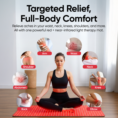 ReviTherma Near-Infrared Light Therapy Mat for Full Body